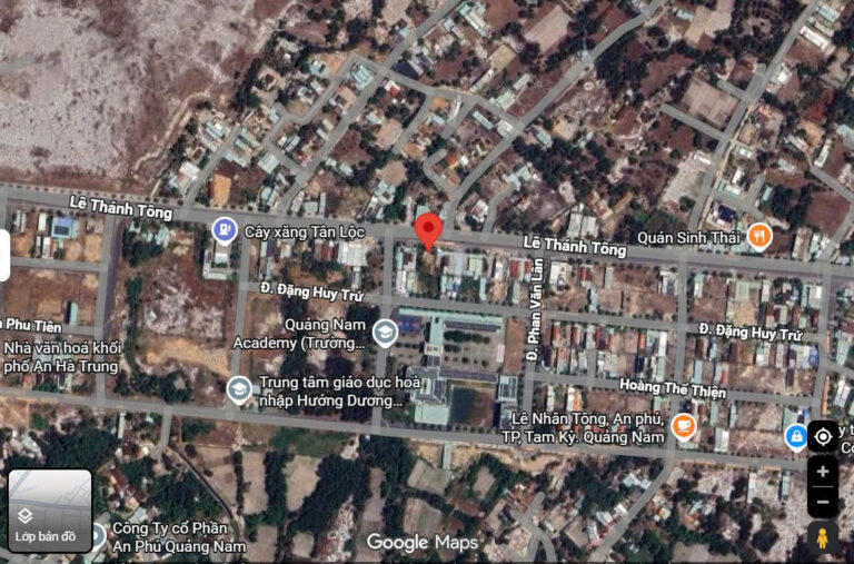 Bán đất mặt tiền đường Lê Thánh Tông – 154m2 – 7x22m chỉ 3 tỷ