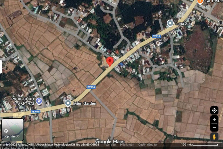 Bán đất 175m2 mặt tiền Quốc lộ 40B, gần KCN Hòa Thọ (Phú Ninh) – 7x25m