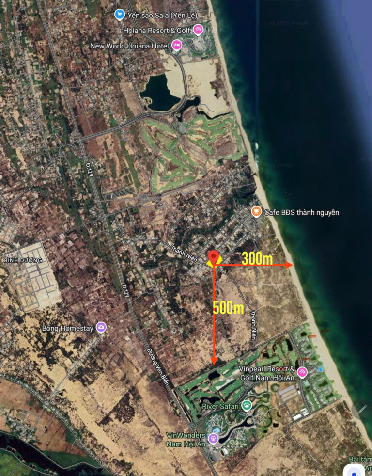 Bán lô đất biển Thăng An – Tp. Đà Nẵng